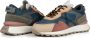 Munich Retro Sporty Pulsar Bruin Sneakers Multicolor Dames - Thumbnail 4