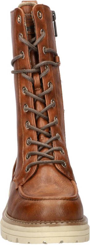 Mustang veterboots cognac