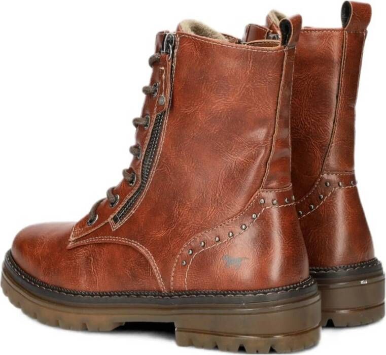 Mustang veterboots cognac