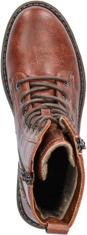 Mustang veterboots cognac