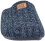 Nelson Home heren pantoffel Blauw - Thumbnail 3