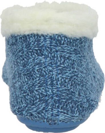 Nelson Home pantoffels blauw