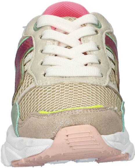 Nelson Kids chunky sneakers beige roze