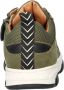 Nelson Kids leren sneakers groen wit - Thumbnail 2