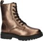 Nelson Kids leren veterboots brons - Thumbnail 3