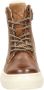 Nelson Kids leren veterboots cognac Bruin Leer Effen 32 - Thumbnail 2