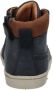 Nelson Kids leren veterboots donkerblauw - Thumbnail 2