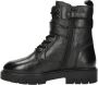 Nelson Kids leren veterboots zwart Meisjes Leer Effen 35 - Thumbnail 2