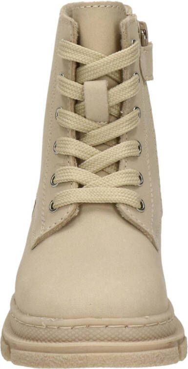 Nelson Kids nubuck veterboots beige