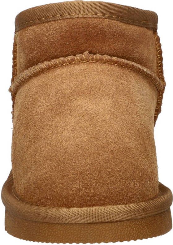 Nelson Kids suède enkelboots cognac