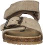 Nelson Kids suède sandalen beige Jongens Suede Effen 20 - Thumbnail 4