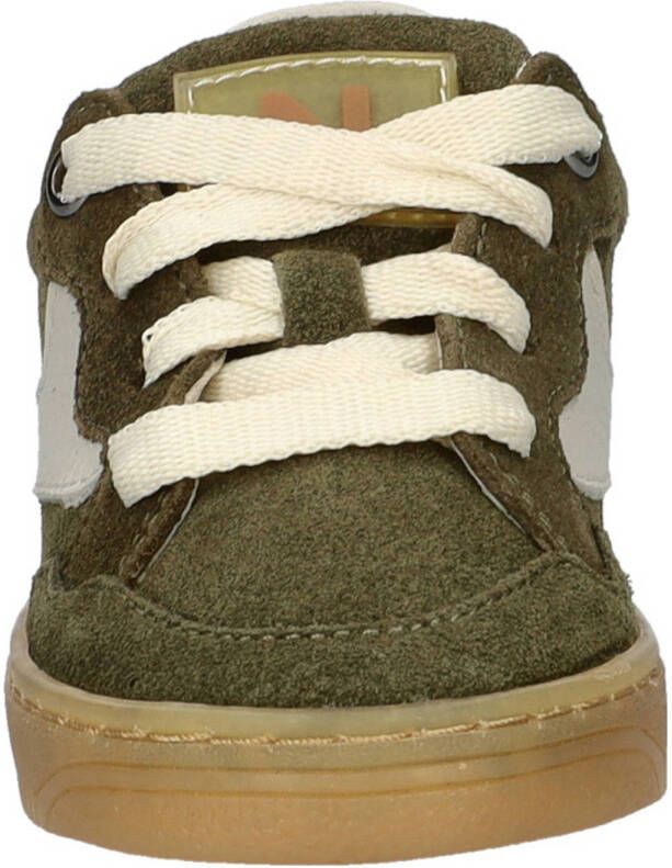 Nelson Kids suède sneakers bruin