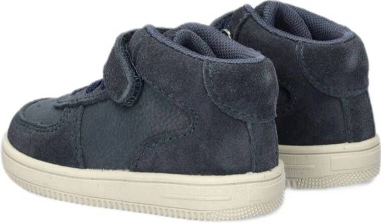 Nelson Kids suède sneakers donkerblauw