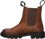 Nelson leren chelsea boots cognac - Thumbnail 2