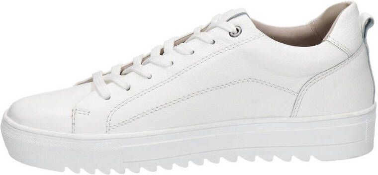 Nelson leren sneakers wit