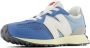 New Balance 327 sneakers blauw lichtblauw wit - Thumbnail 3