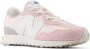 New Balance 327 sneakers lichtroze roze grijs Nylon Meerkleurig 36 - Thumbnail 3