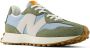 New Balance 327 sneakers olijfgroen lichtblauw ecru - Thumbnail 2