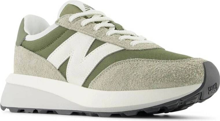 New Balance 370 sneakers olijfgroen beige