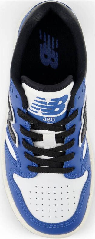 New Balance 480 sneakers kobaltblauw wit zwart