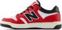 New Balance 480 sneakers rood zwart wit Imitatieleer Meerkleurig 34.5 - Thumbnail 4