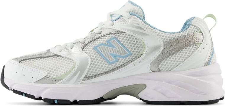 New Balance 530 sneakers wit lichtblauw zilver