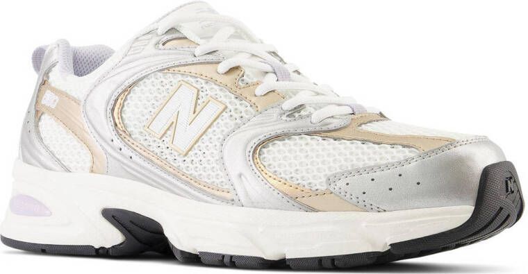 New Balance 530 sneakers wit zilver goud