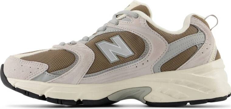 New Balance 530 sneakers zand lichtbruin zilvergrijs