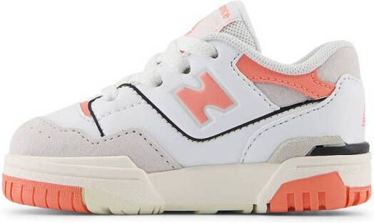 New Balance 550 sneakers wit beige oranje