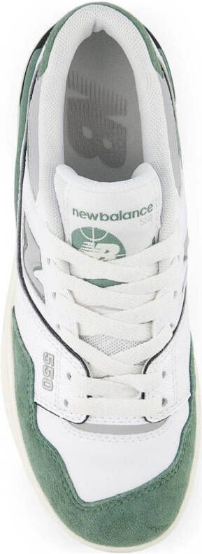 New Balance 550 sneakers wit groen grijs