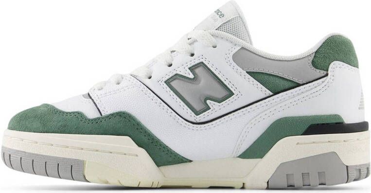 New Balance 550 sneakers wit groen grijs