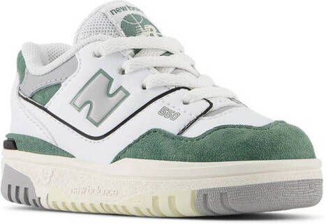 New Balance 550 sneakers wit groen lichtgrijs