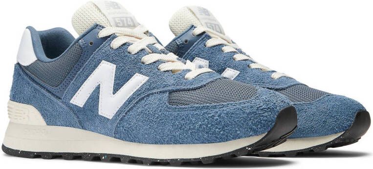 New Balance 574 sneakers blauw wit