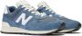 New Balance 574 sneakers blauw wit - Thumbnail 3