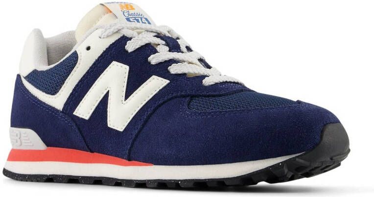 New Balance 574 sneakers donkerblauw wit