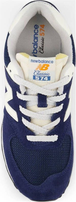 New Balance 574 sneakers donkerblauw wit