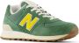 New Balance 574 sneakers groen geel - Thumbnail 3