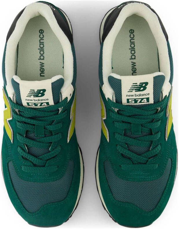 New Balance 574 sneakers groen limegroen