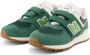 New Balance 574 sneakers groen wit Jongens Meisjes Suede Logo 34.5 - Thumbnail 5