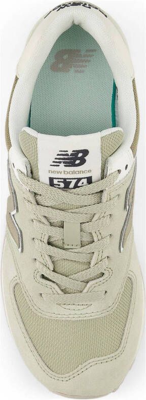 New Balance 574 sneakers lichtgroen olijfgroen