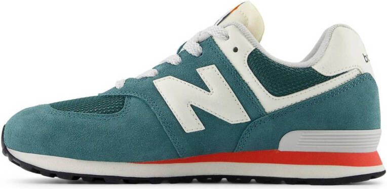 New Balance 574 sneakers petrol wit