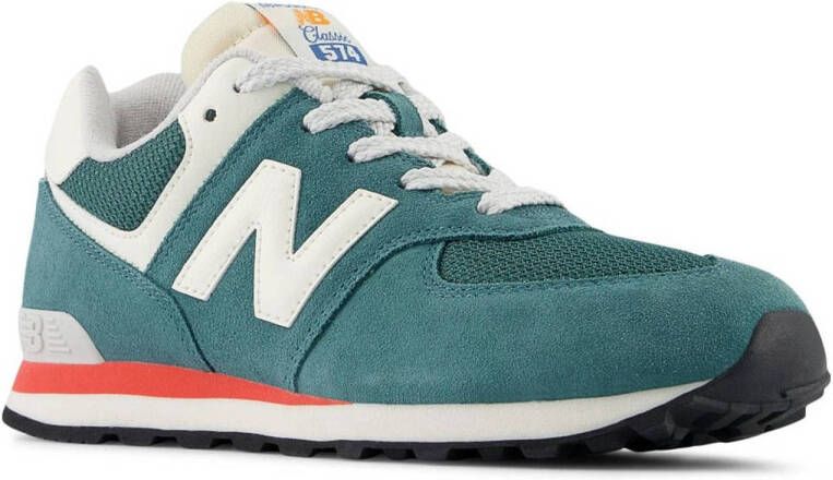 New Balance 574 sneakers petrol wit