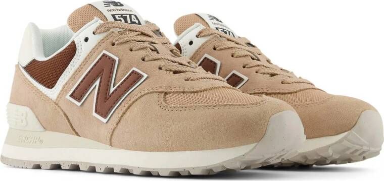 New Balance 574 sneakers zand bruin