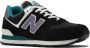 New Balance Suède en Stoffen Leren Sneakers Black Heren - Thumbnail 3