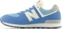 New Balance 574 V1 sneakers blauw lichtblauw Suede Meerkleurig 36 - Thumbnail 5