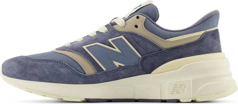 New Balance 997 sneakers blauw ecru