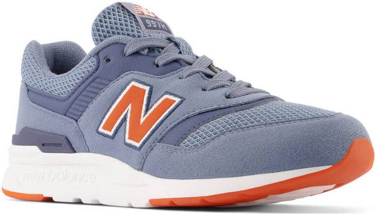 New Balance 997H sneakers grijs blauw oranje