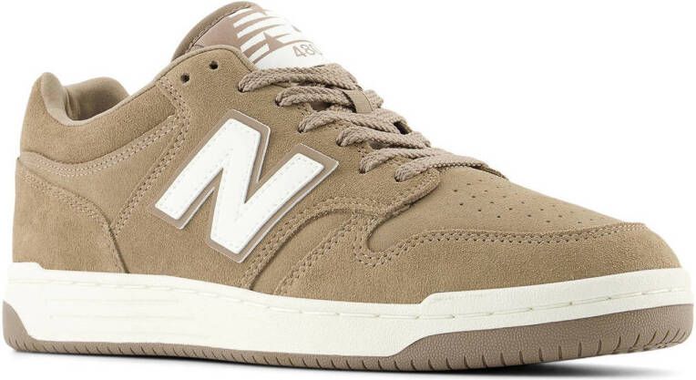 New Balance BB480 sneakers zand ecru