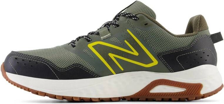 New Balance Trail 410 V7 hardloopschoenen olijfgroen geel