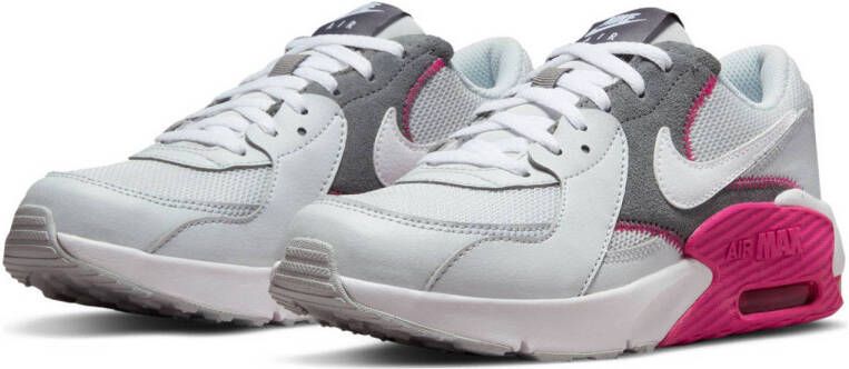 Nike Air Max Excee sneakers lichtgrijs wit fuchsia